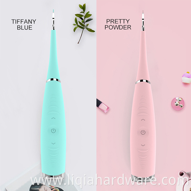 Mini Ultrasonic Electric Tooth Cleaner Portable Chargeable Waterproof teeth cleaning machine